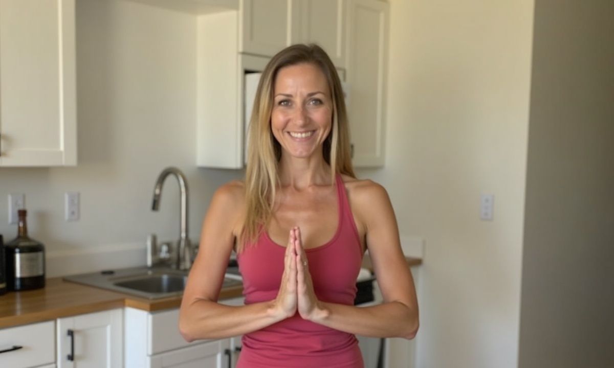 30-Minute Sweat and Stretch Yoga Class