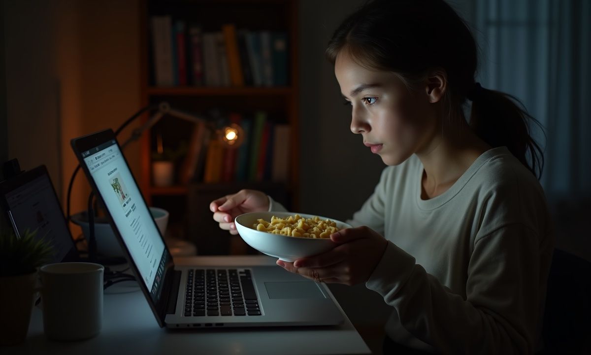 Avis à tous ceux qui mangent devant un écran : la vérité enfin révélée sur cette habitude néfaste pour la santé
