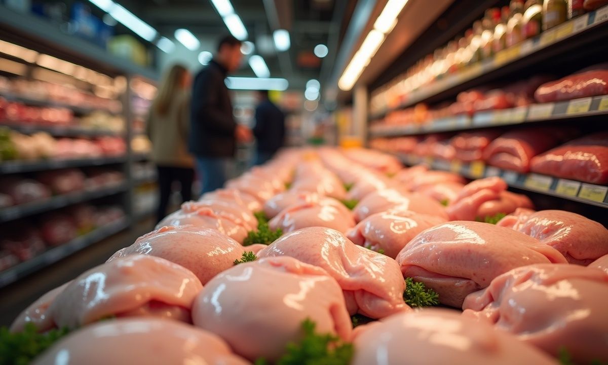 Budget serré : avec 25 kg par personne chaque année, cette viande peu chère met au tapis le bœuf et le porc