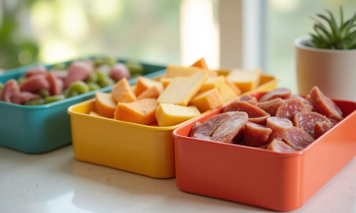 Ce lot de 4 boîtes à charcuterie à moins de 10 euros permet d'optimiser l’espace tout en luttant contre le gaspillage...