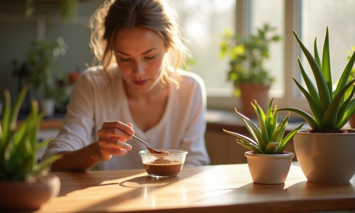 Create Your Own Natural Eyebrow Gel Using Aloe Vera Gel and Cocoa Powder