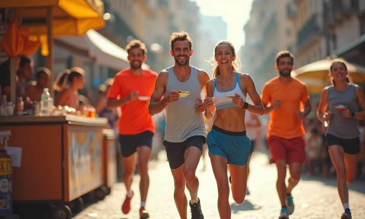 Food running : cette nouvelle tendance de footing gourmand qui explose.