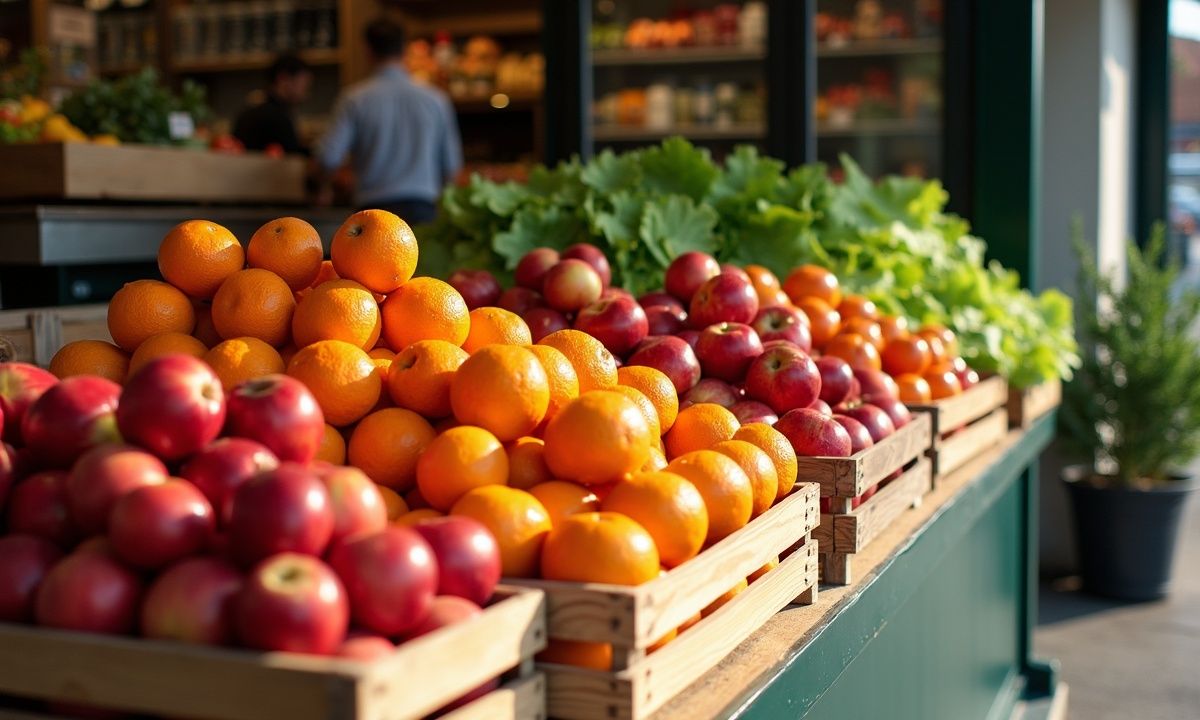 Fruits et légumes : les gens n'en reviennent pas quand ils apprennent pourquoi ils sont toujours placés à l'entrée du ...