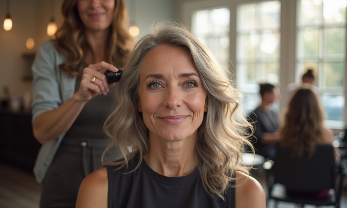 Goodbye Hair Color: Natural Grey Blending Technique Taking Over Salons Around the World