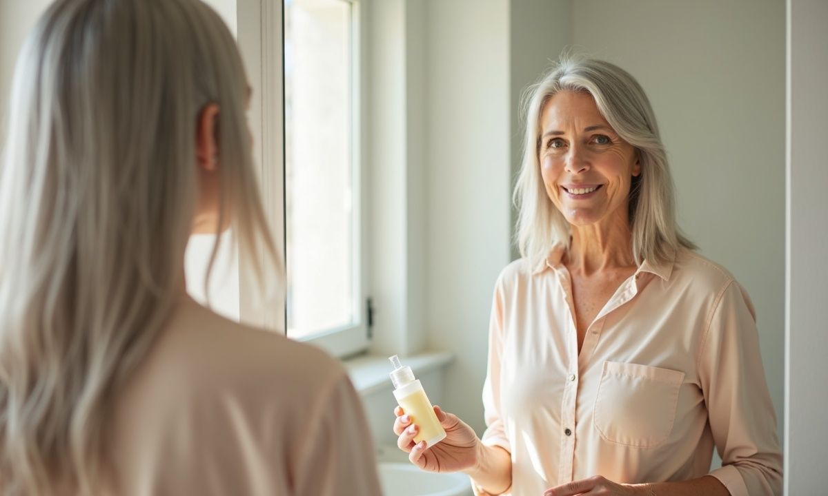 Goodbye Hair Dye for Grey Hair: The Simple Conditioner Add-In That Revives Natural Color Gradually