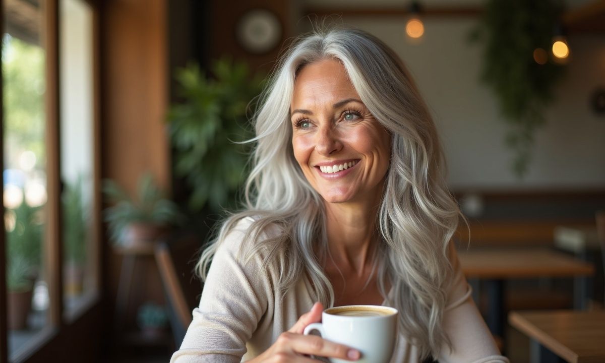 Goodbye Hair Dyes: The Viral Grey Hair Trend Making Natural Coverage Appear Youthful Again
