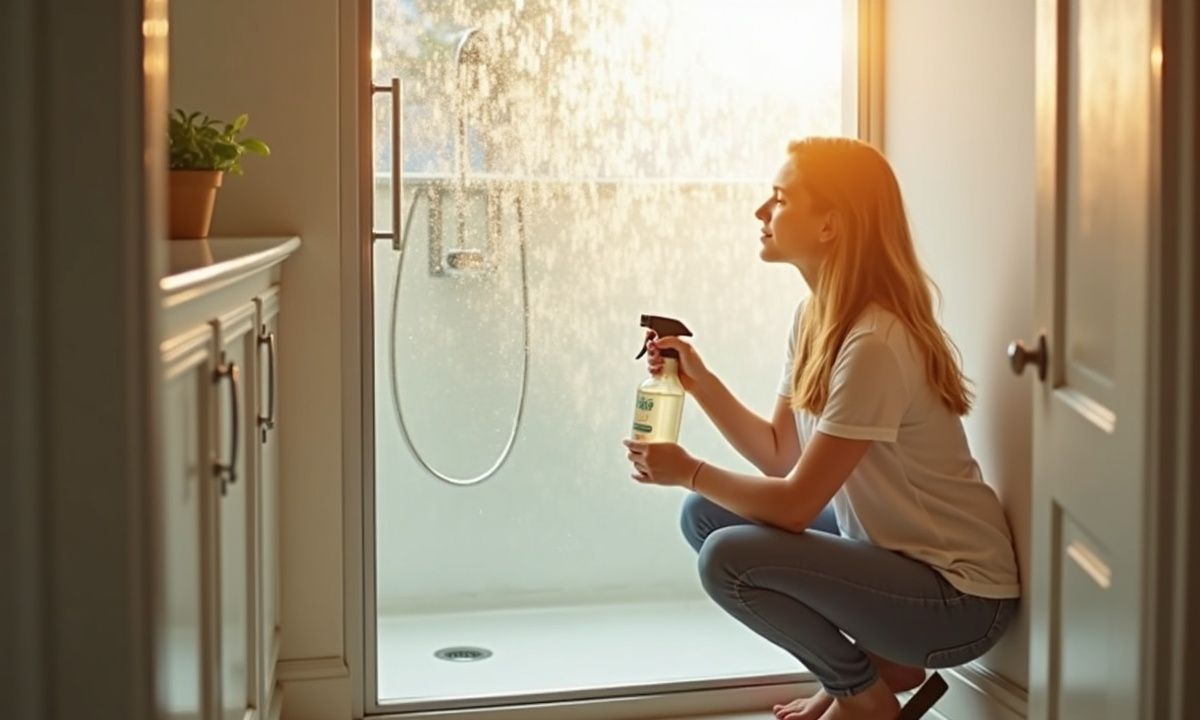 How to remove limescale from glass shower doors without harsh chemical cleaners Update