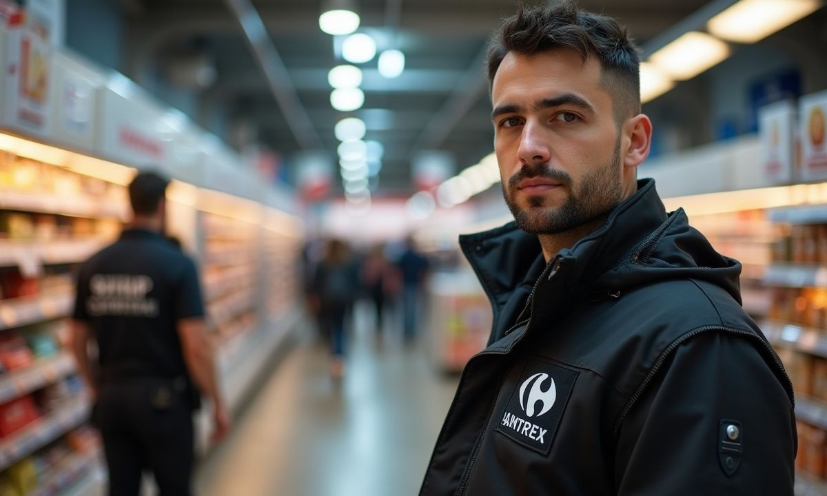 Je suis agent de sécurité chez Carrefour et voici le montant de mon salaire chaque mois.