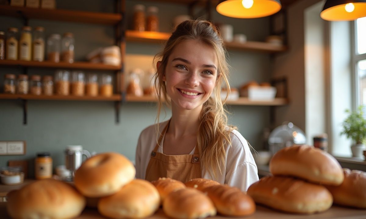 Je suis vendeur en boulangerie chez Brioche Dorée et voici combien je gagne à la fin du mois.