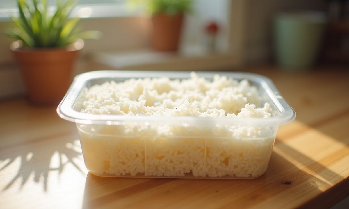 L'astuce brillante pour congeler des portions de riz sans obtenir un bloc de glace.