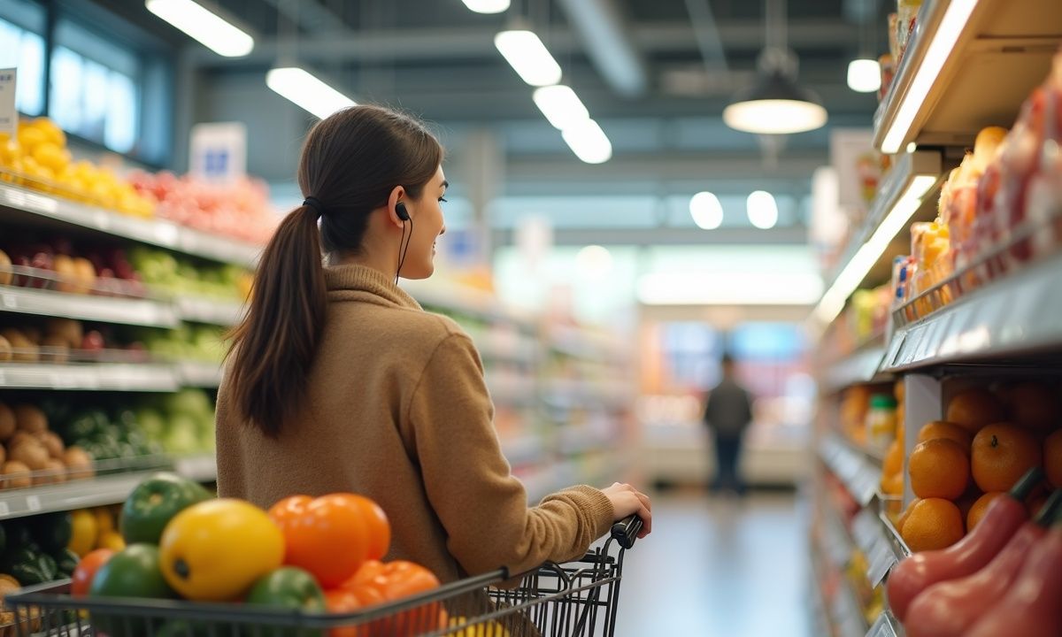 L'astuce des écouteurs : comment bloquer la musique du supermarché vous fait économiser 20 %