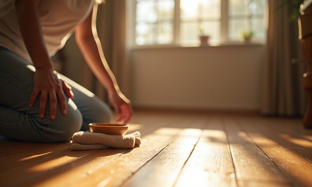 One Common Pantry Item Is Making Old Hardwood Floors Look Newly Installed