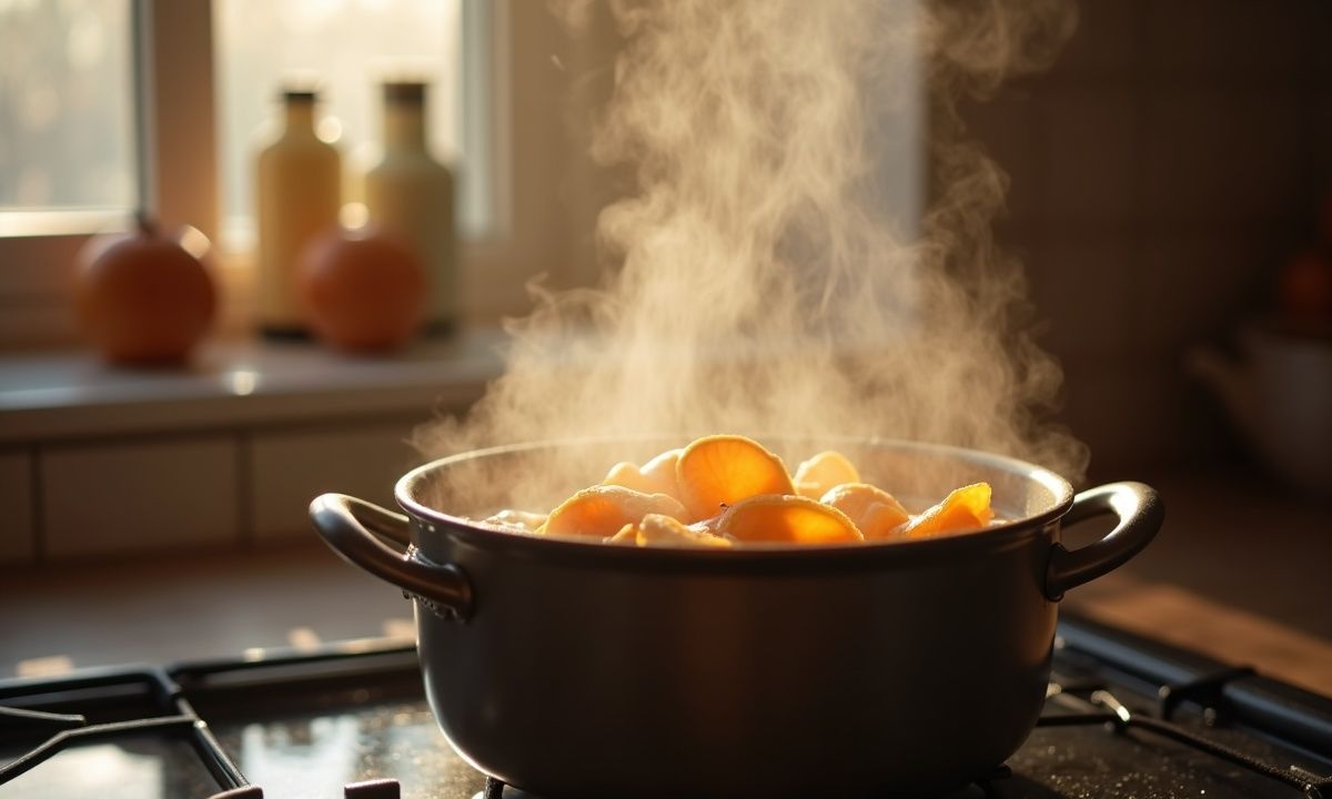 Orange Peels in Boiling Water Create a Winter Scent That Homes Can’t Replicate