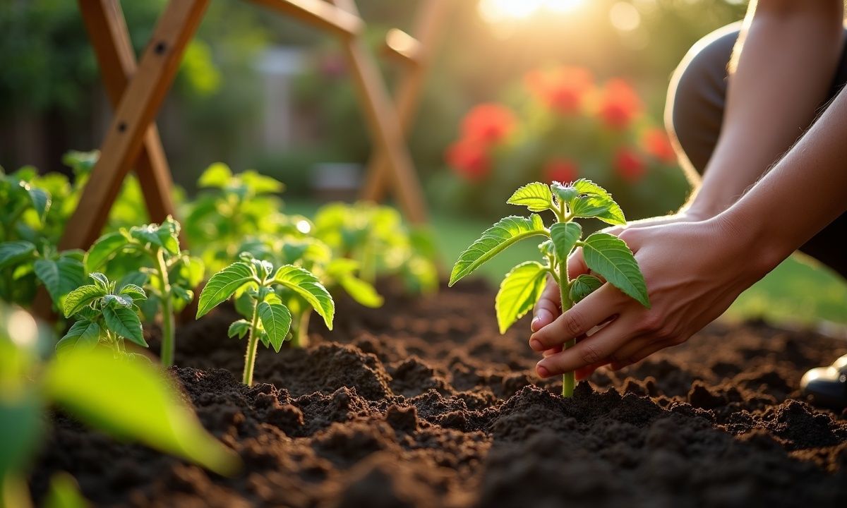 Plantez vos tomates avant cette date, vous aurez une cascade de fruits bien avant tout le monde
