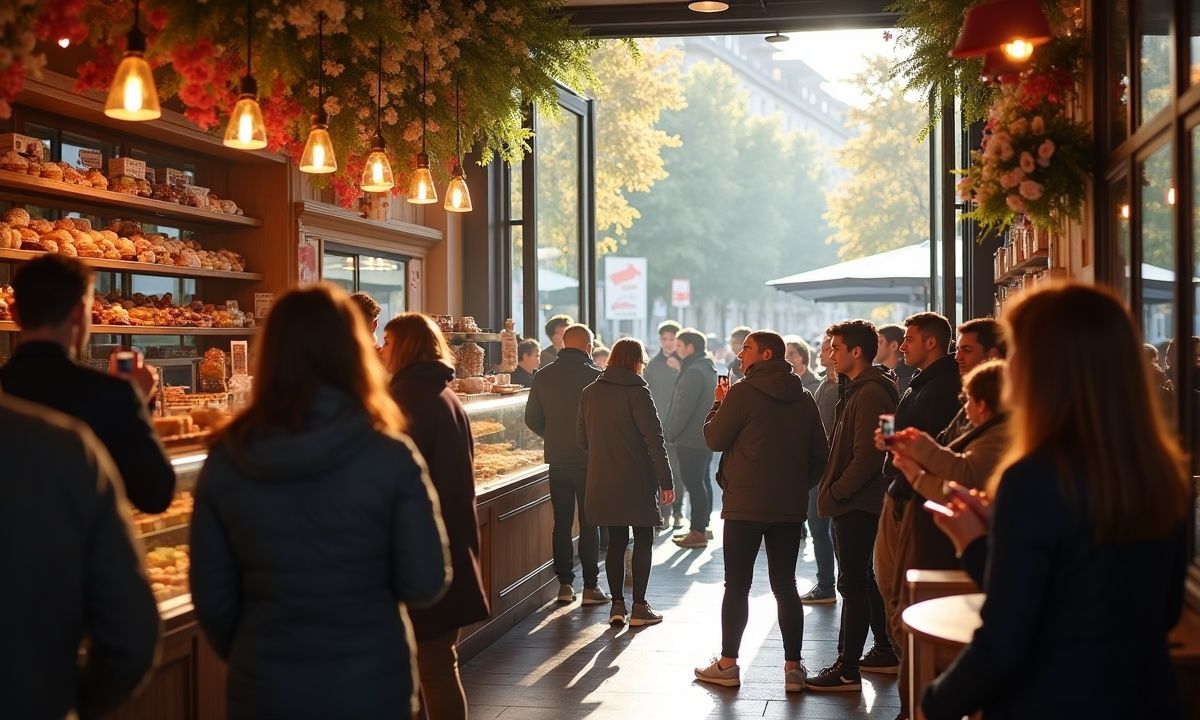 Plus de 1500 personnes à l'ouverture" : cette pâtisserie vedette des réseaux sociaux arrive en région parisienne