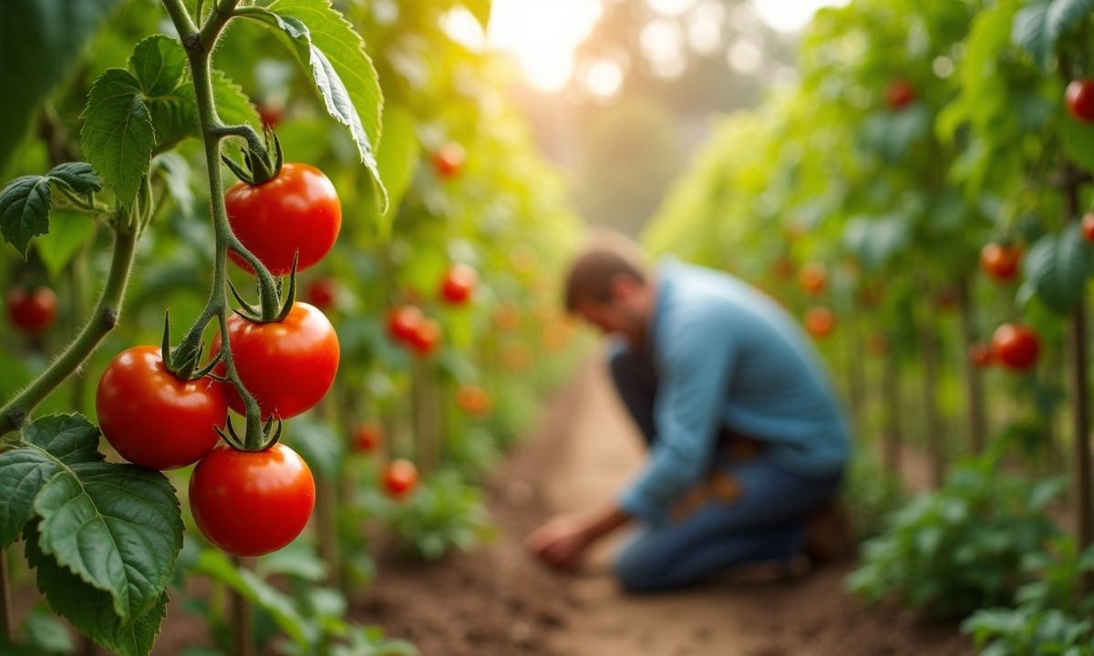 Potager : ne plantez plus rien au pied de vos tomates, cette méthode néerlandaise est bien plus efficace