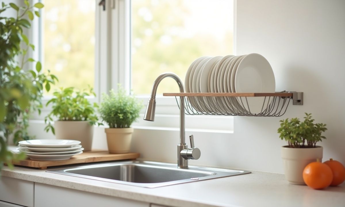 Say goodbye to the dish rack in the sink: this new space-saving trend keeps your kitchen neat, tidy, and clutter-free