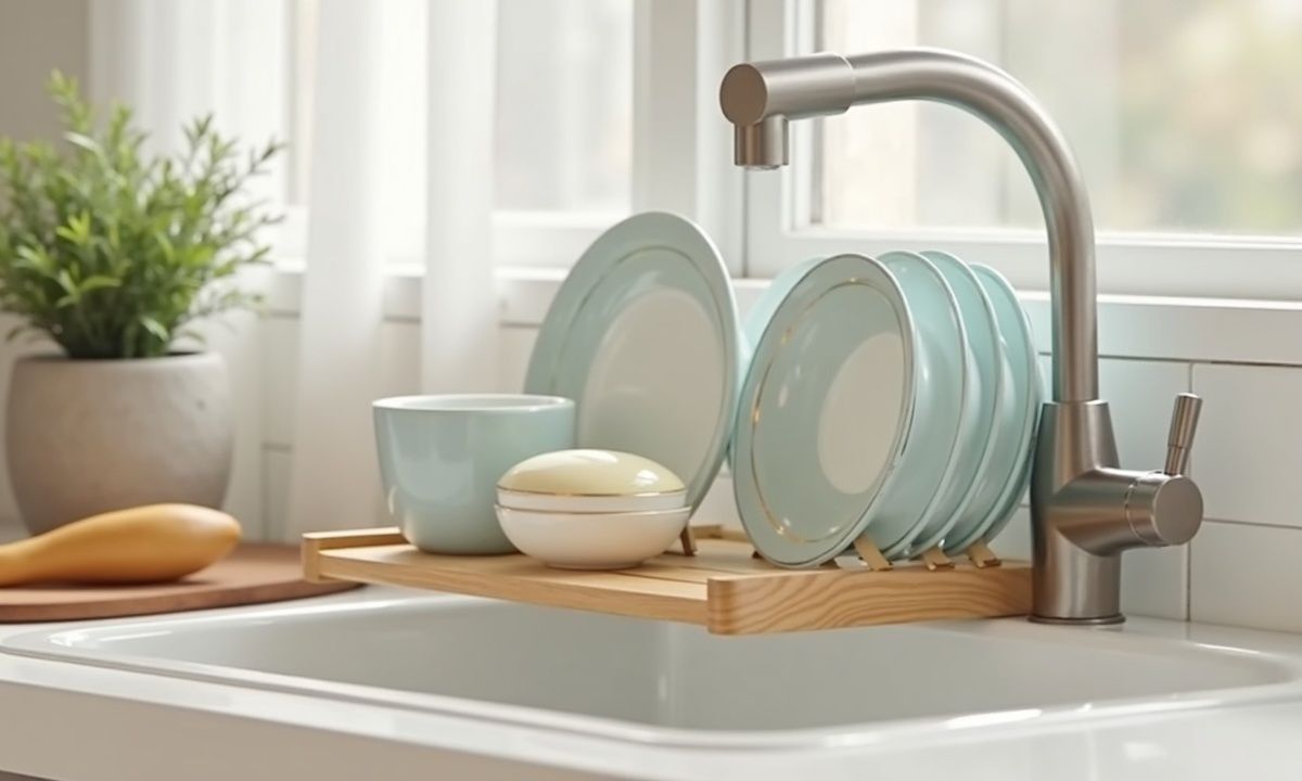 Say goodbye to the dish rack in the sink: this new space-saving trend keeps your kitchen neat, tidy, and clutter-free