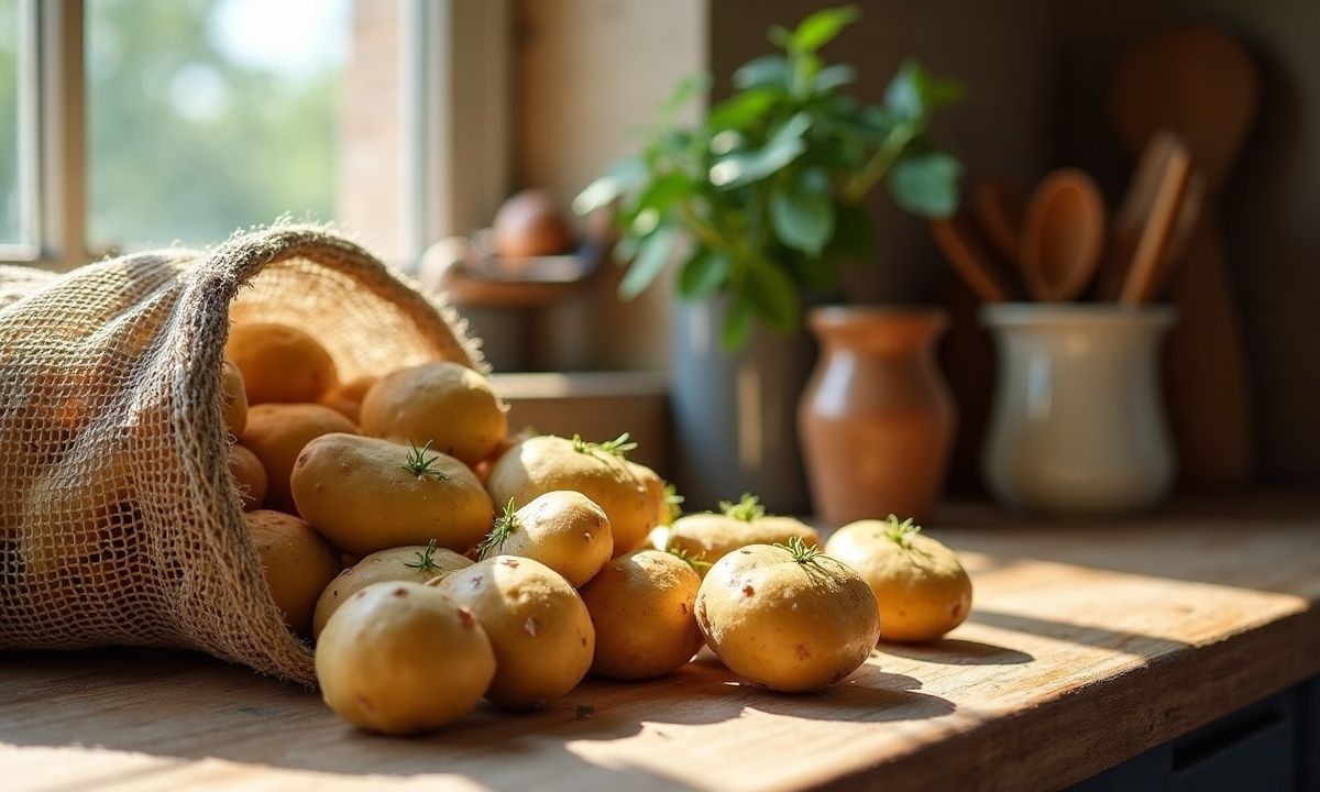 Tous les Français qui ont des pommes de terre germées dans la cuisine sont invités à faire ceci, c'est primordial.