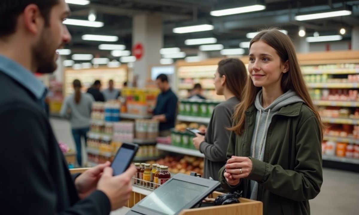 Vous oubliez un produit en caisse automatique ? Cette cliente a payé 50 € pour 2,19 € d’oubli, une pratique qui div...
